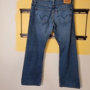 Levi's 527 33x32 blue jeans